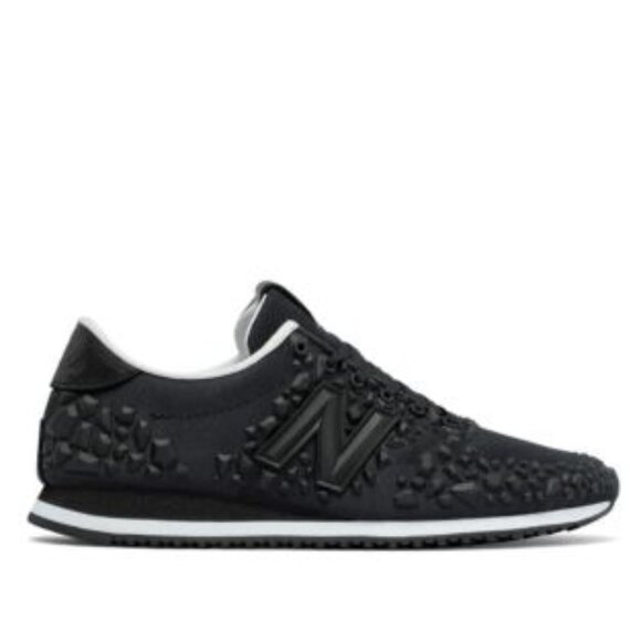 New Balance 420 Black Studded Sneakers - Picture 2 of 5